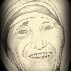 Mother Teresa by Irving Starr