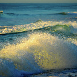 Ocean Blues - Nauset Light Beach by Dianne Cowen Cape Cod Photography