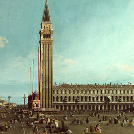 Piazza San Marco 1720s by Canaletto