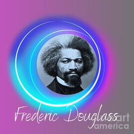 Portrait of Frederic Douglass by Diane Hocker