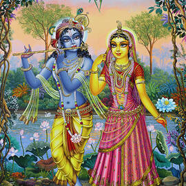 Radha Krishna by Vrindavan Das