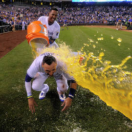 Salvador Perez by Ed Zurga