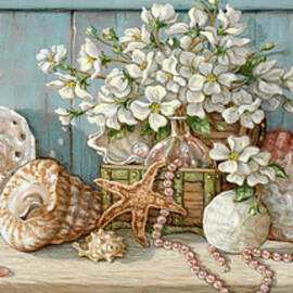 Sea Shell Collection I by Janet Kruskamp