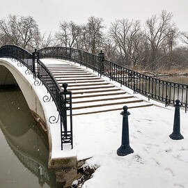 Snowy Bridge by Michael Rucker
