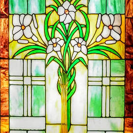 Stained Glass Flowers by Michael Rucker