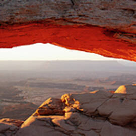 Sunrise Mesa Arch by Debby Richards