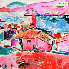 View of Collioure 1905 by Henri Matisse  by Henri matisse