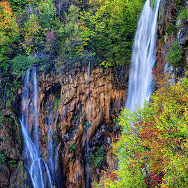 Plitvice Lakes National Park Waterfall by Artur Bogacki