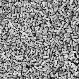 Wine Corks Black and White #84 by Robert Hayton