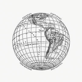 World atlas from The Practical Teaching of Geography 1878 by British Library