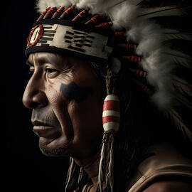 American Indian by Gaukhar Yerk