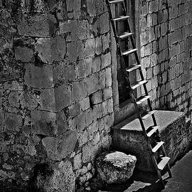 12 Steps In Croatia - BW by Michael R Anderson