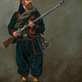 140th New York Infantry Zouave 1864 by Mark Maritato