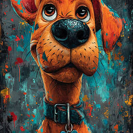 Scooby-Doo / Print by SampadArt Gallery