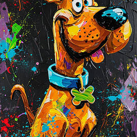Scooby-Doo / Print by SampadArt Gallery