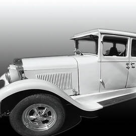 1928 Dodge Brothers four door Sedan BW2 by Cathy Anderson