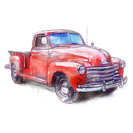 1949 Chevy PickUp 3100 by Peter Farago
