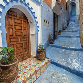 Chefchaouen the Blue city of Morocco by Helen Filatova