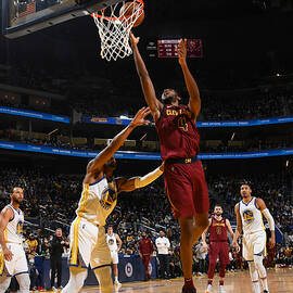 Cleveland Cavaliers v Golden State Warriors by Noah Graham