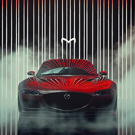 JDM car Mazda  by Clark Leffler