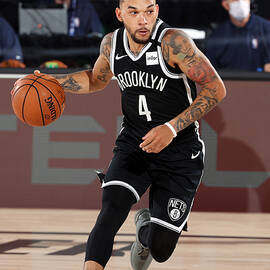 Sacramento Kings v Brooklyn Nets by David Sherman