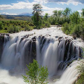 White River Falls by Randy D Morrison