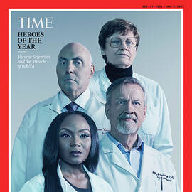 2021 Heroes of the Year - Vaccine Scientists by Photographs by Mattia Balsamini for TIME