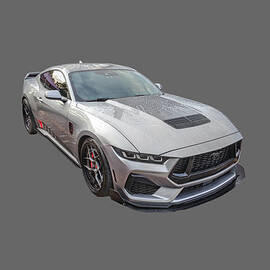 2024 Silver Ford Mustang Premium VMP X210 by Rich Franco