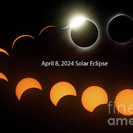 2024 Solar Eclipse by Bob Biamonte