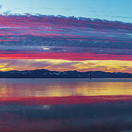 Lake Tahoe Sunset by Michael Petrich