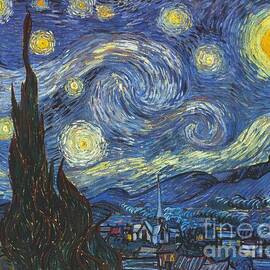 STARRY NIGHT - large format available by Vincent Van Gogh - GRANGER Historical Picture Archive