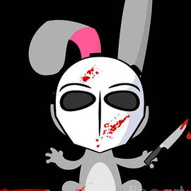 Psycho Bunny Horror Rabbit by Mister Tee
