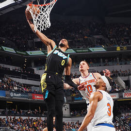 New York Knicks v Indiana Pacers by Ron Hoskins