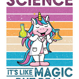 Science Its Like Magic But Real Scientist Science by Toms Tee Store