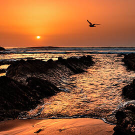 Widemouth Sunset, Cornwall