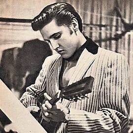 Elvis Presley Photo by World Art Collective