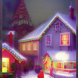 A I Christmas Village  by Denise F Fulmer