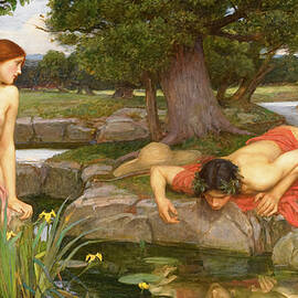 Echo and Narcissus by John William Waterhouse