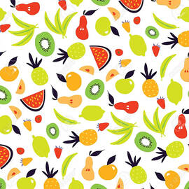 Fruits Pattern  by Glose Glow