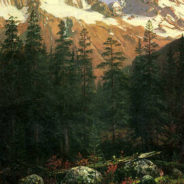 Canadian Rockies by Albert Bierstadt