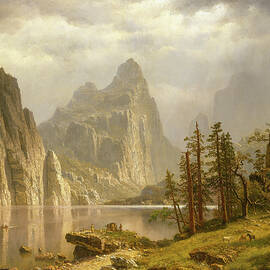 Merced River, Yosemite Valley by Albert Bierstadt