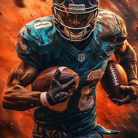 A  background  with  an  NFL  game  where  the  RB  runs  e  e  a  ac  fadee by Asar Studios by Artistic Rifki