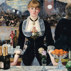 A Bar at the Folies-Bergere, 1882 by Edouard Manet