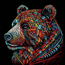 A Colorful Bear by Peggy Collins