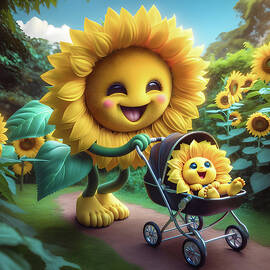A Day with the Sunflower Sweethearts by Deb Beausoleil