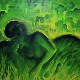 A dream of love in green by Chirila Corina
