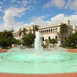 A Fountain at The Nat, San Diego, CA, USA by Derrick Neill