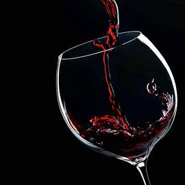 A Glass Of Wine by Julian Medina Ronga