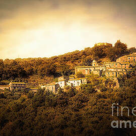A Hillside in Sicily by Mike Nellums