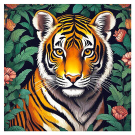 A majestic tiger... by J Paul DiMaggio